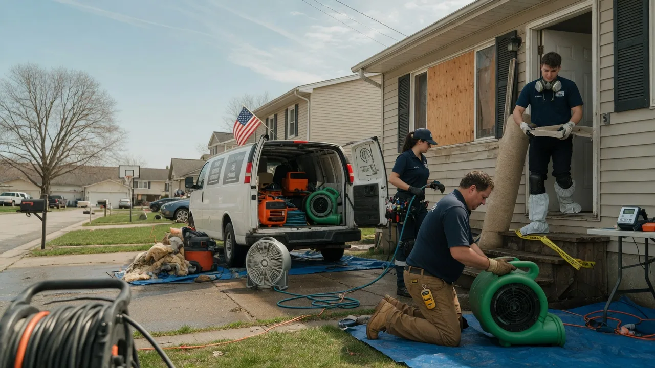 Water Damage Restoration in Eagle Springs, NC near me